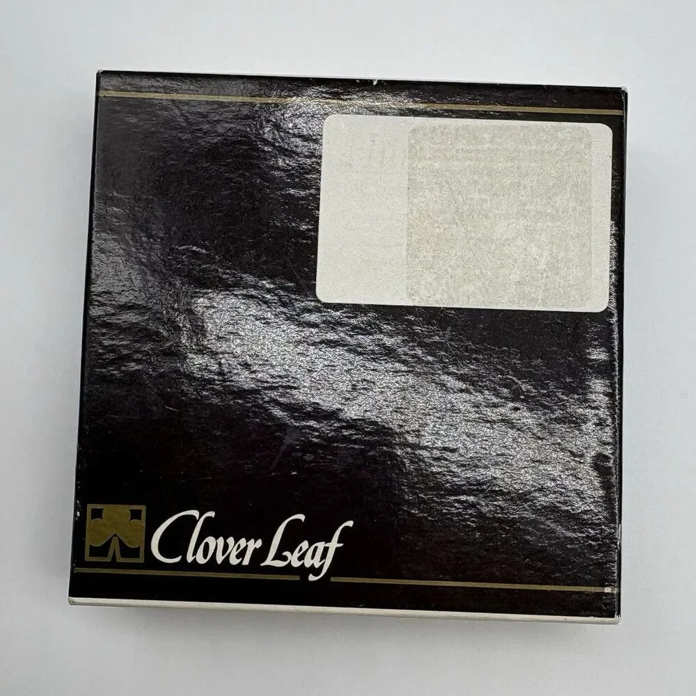 Clover Leaf Vintage Bird Pictorial Wood Square Coaster Set, 5pc Heat Resistant